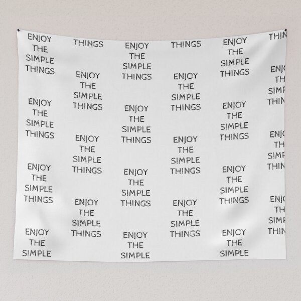 Item preview, ENJOY THE SIMPLE THINGS designed and sold by Rob Price.