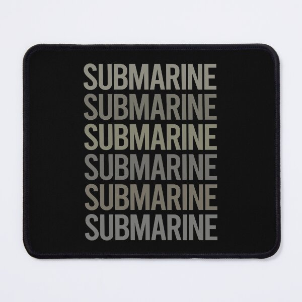 Item preview, Gray Text Art Submarine designed and sold by StoreCalamity.