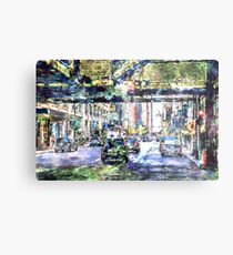 Scenes In The City Metal Print