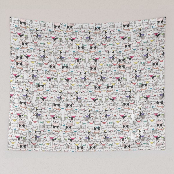 Item preview, Colorful Adorable Cats designed and sold by Getspampered.
