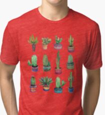 cute cactus Tri-blend T-Shirt