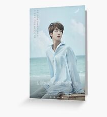BTS LOVE YOURSELF JIN Greeting Card