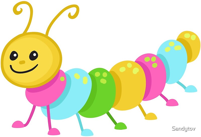 Mille Et Une Pattes Dessin Animé « Dessin animé mignon cèdre mille-pattes » par Sandytov | Redbubble