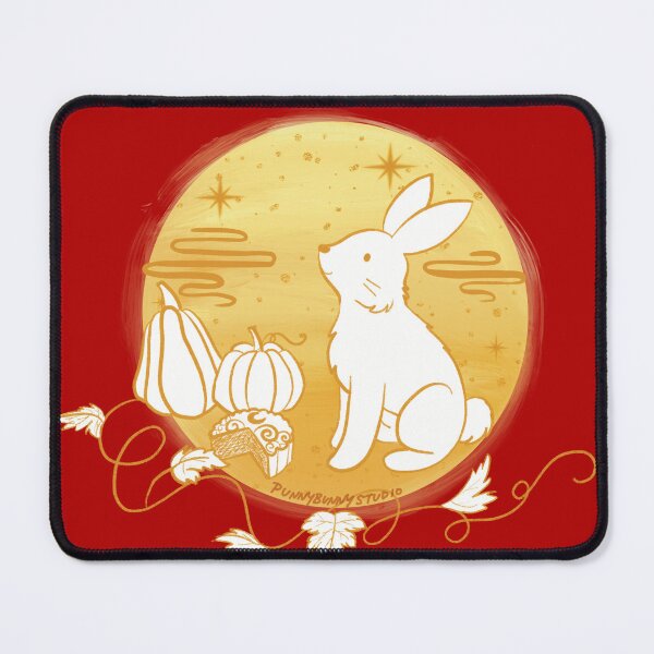 Item preview, Mooncake X Pumpkin Pie Bunny (NO PLAID) designed and sold by punnybunnystudio.