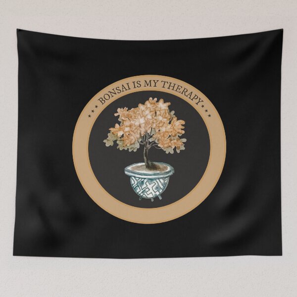 Item preview, Bonsai Is My Therapy In Frame designed and sold by OldCamp.