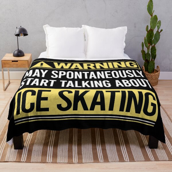 Item preview, Warning About Ice Skating Skate Skater designed and sold by WrightTrouble.