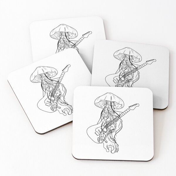 Item preview, Jellyfish Guitarist designed and sold by Feathery Lines.