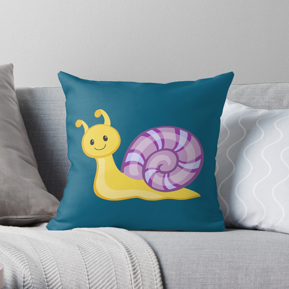 gary the snail pillow