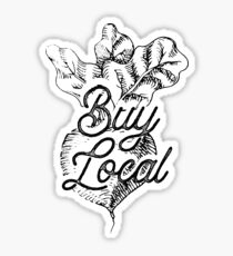 Buy Local - BeetsFarm Buy Local Organic Sticker