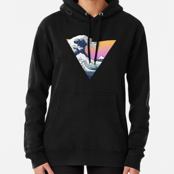 Great Wave Aesthetic Pullover Hoodie