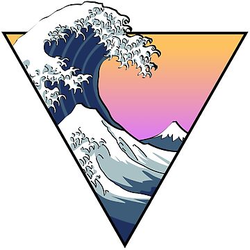 Artwork thumbnail, Great Wave Aesthetic by Zayter