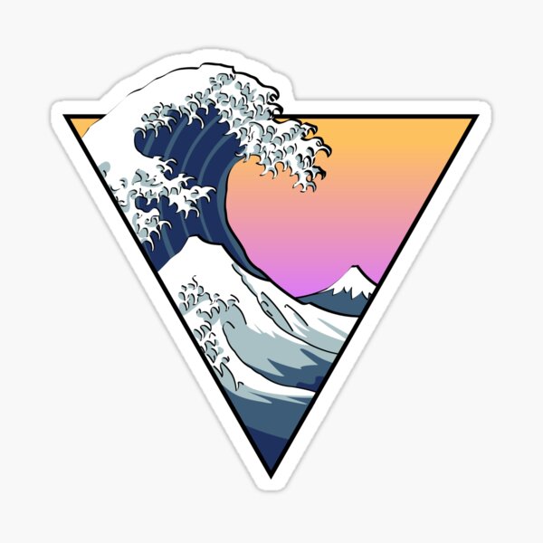 Vaporwave Stickers Redbubble - aesthetic roblox stickers redbubble