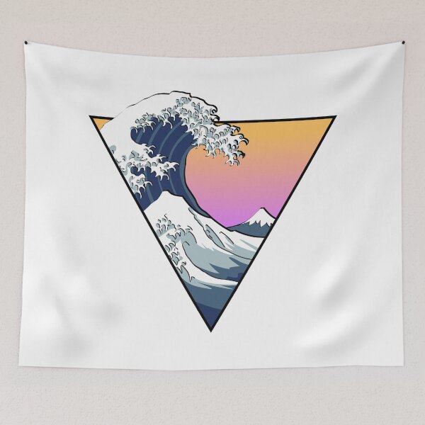 Item preview, Great Wave Aesthetic designed and sold by Zayter.