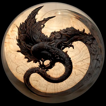 Artwork thumbnail, Dragon Sphere by RiotStore