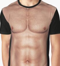 Muscle Man 6 Pack Graphic T-Shirt