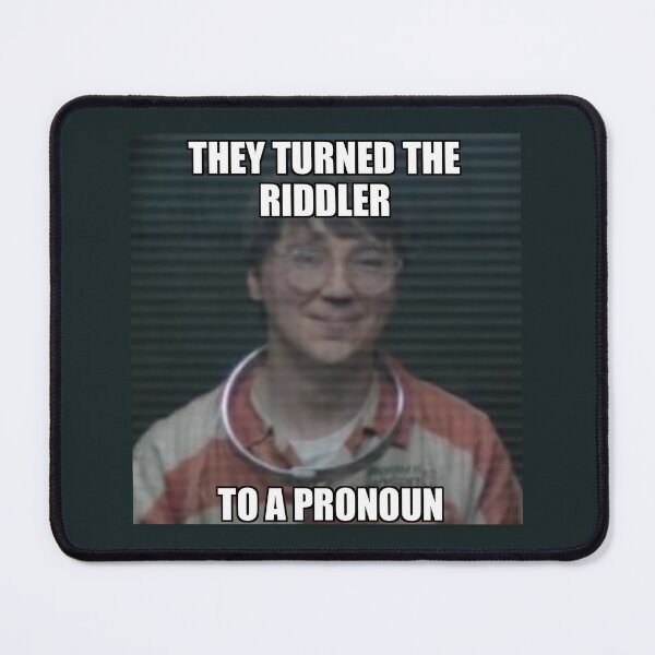 Item preview, they turned the riddler to a pronoun designed and sold by dawnfoe.