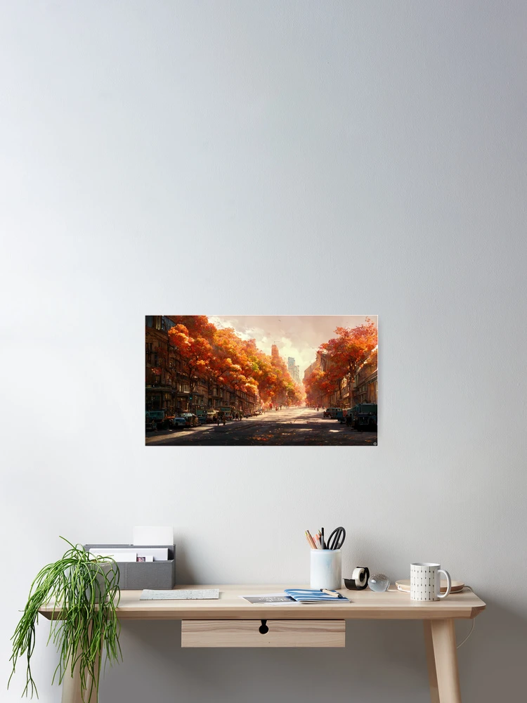 Thumbnail 2 of 3, Poster, Autumn designed and sold by RicoInStudios.