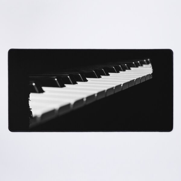 Item preview, Piano Keyboard in Minimal Black and White Photograph designed and sold by Andreea Eva Herczegh.