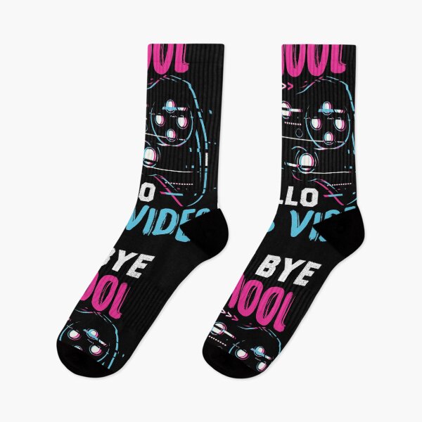 Artikelvorschau, Bye Bye School Hallo Spiele Video Time Sommerferien entworfen und verkauft von Mac Store.