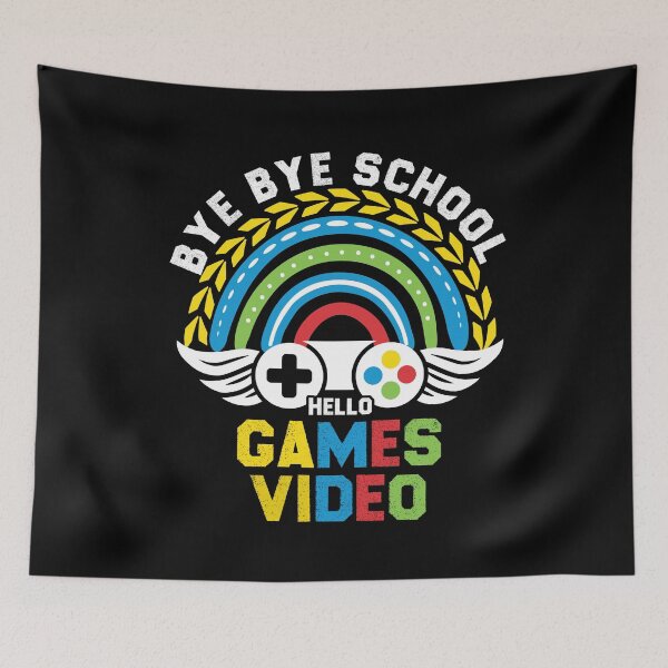 Item preview, Bye Bye School Hello games Video Time summer holiday designed and sold by Mac Store.