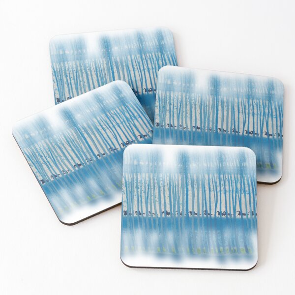 Item preview, Cavalcade Blue by Andre Brasilier designed and sold by Pondfly-Artwork.