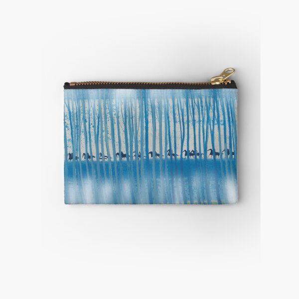 Item preview, Cavalcade Blue by Andre Brasilier designed and sold by Pondfly-Artwork.