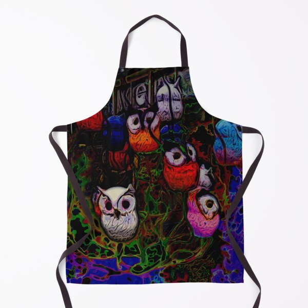Item preview, Colored owl motif designed and sold by Helsch1957.
