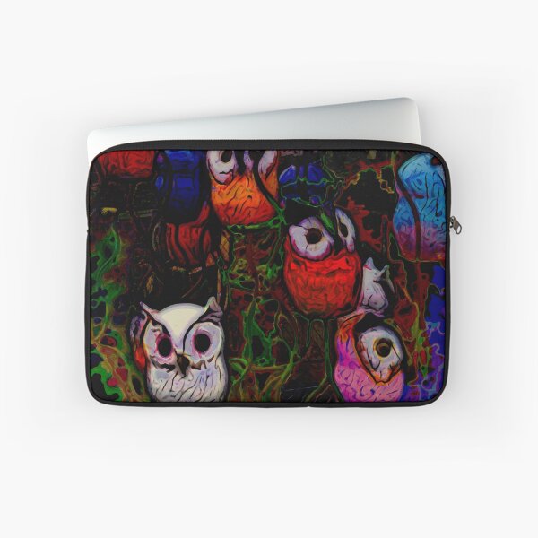 Item preview, Colored owl motif designed and sold by Helsch1957.