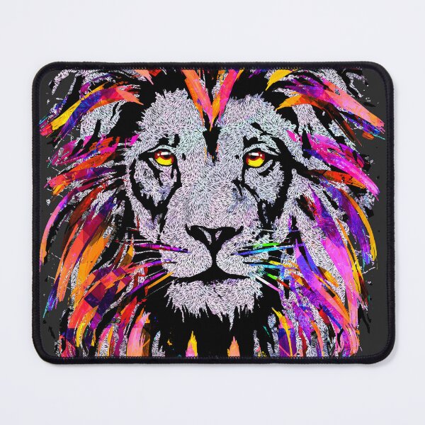 Item preview, Lion Spirit Animal - Lion Head - Wildlife - Big Cat designed and sold by BigWildKiwi.
