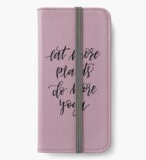 Vegan iPhone Wallet/Case/Skin