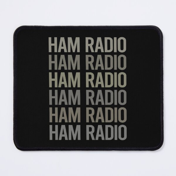 Item preview, Gray Text Art Ham Radio Amateur Radio designed and sold by StoreCalamity.