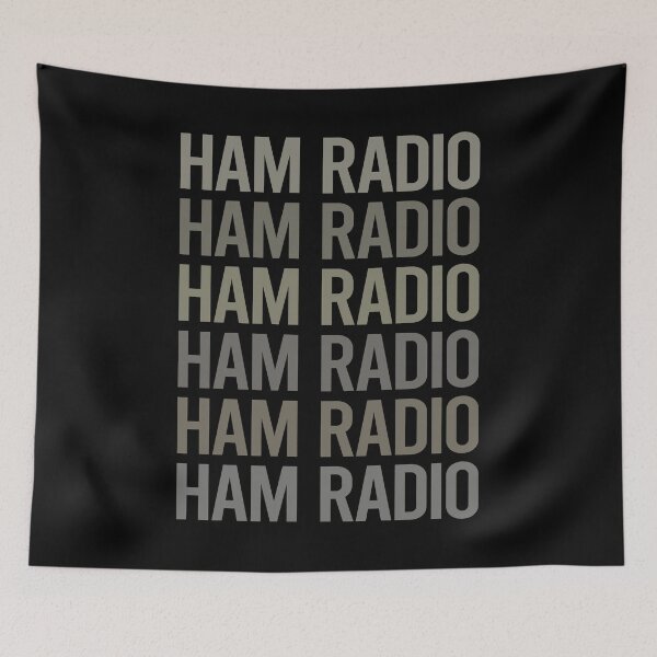 Item preview, Texto gris Arte Radioaficionado Radioaficionado designed and sold by StoreCalamity.