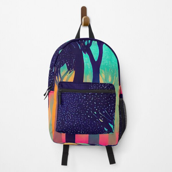 Item preview, Mushroom enchanted forest in neon lights designed and sold by mrlongfield.