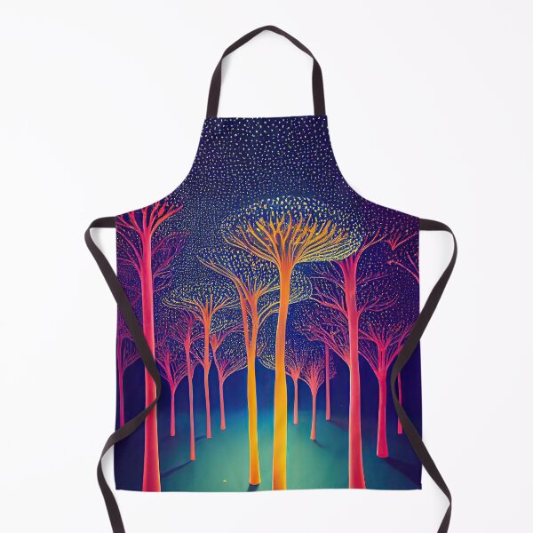 Item preview, Mushroom enchanted forest in neon lights designed and sold by mrlongfield.