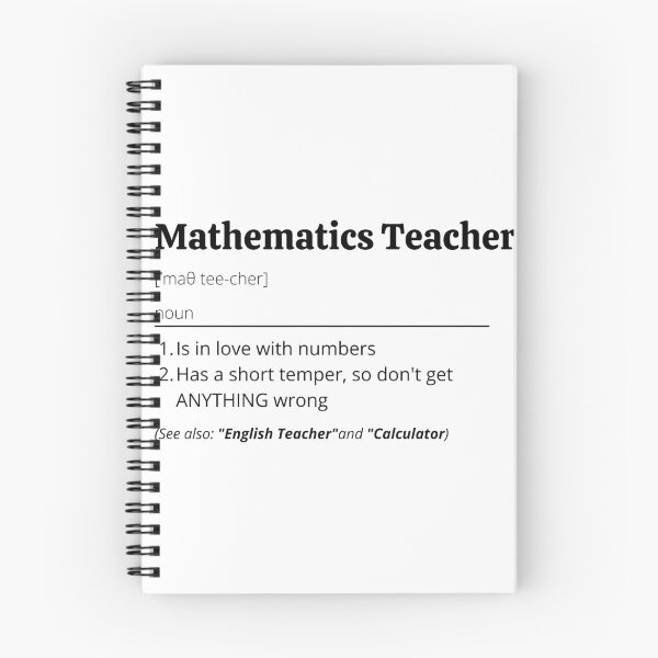 Item preview, Mathematics Teacher Definition designed and sold by Creatoe.