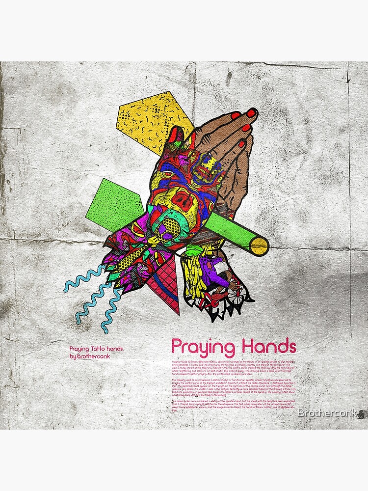 Praying Hands Tattoo Posters for Sale | Redbubble