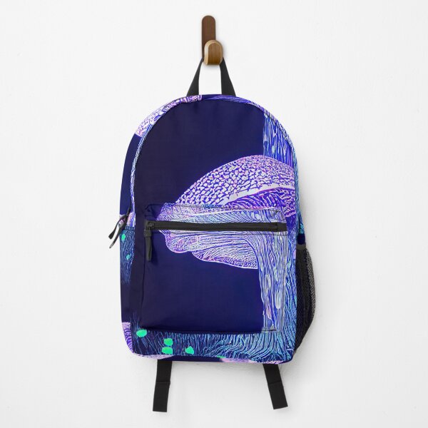 Item preview, Mushroom enchanted forest in neon lights designed and sold by mrlongfield.