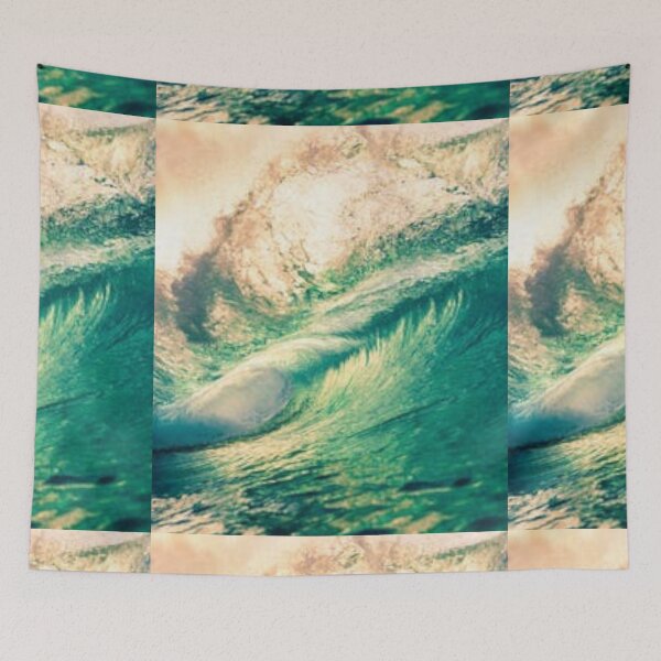 Item preview,   Cute colourful blue sea or ocean water or blue water design designed and sold by BEAUTY ⭐⭐⭐⭐⭐.