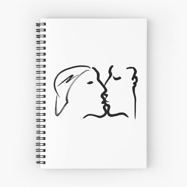 Item preview, The Kiss - (240217) - Obra de arte digital: iPad / Zen Brush App. designed and sold by paulramnora.
