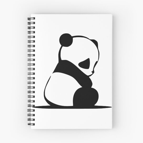 Item preview, Baby panda from the back designed and sold by fourretout.
