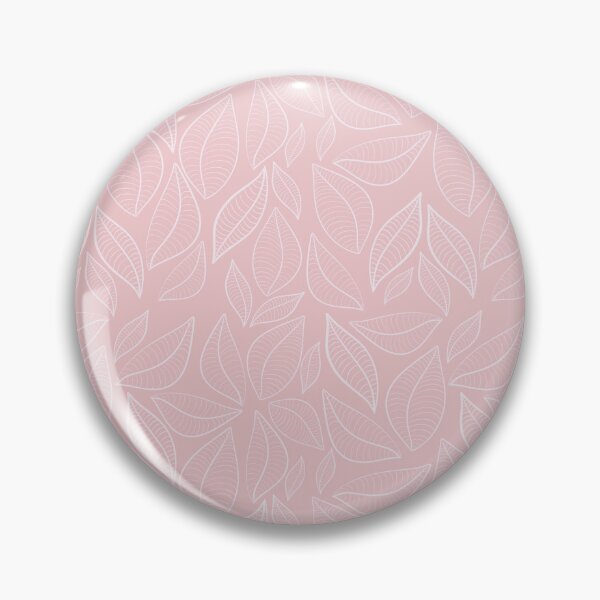 Item preview, Cute and simple white lines of leaves with a pink background pattern  designed and sold by DArtDByMariam.