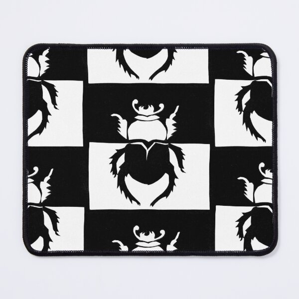 Item preview, Version 2 | paper negative cutout beetle design black and white designed and sold by DigitalEurydice.