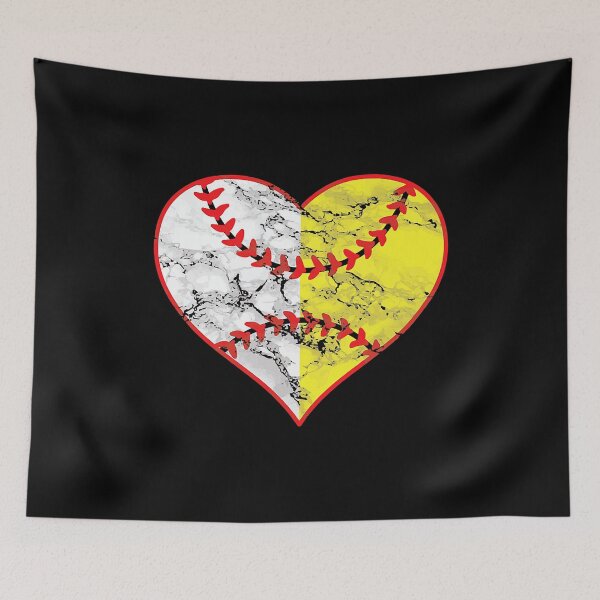 Artikelvorschau, Baseball-Softball-Herz-Mutter-Frauen-Baseball-Ideen entworfen und verkauft von MichelSorour.