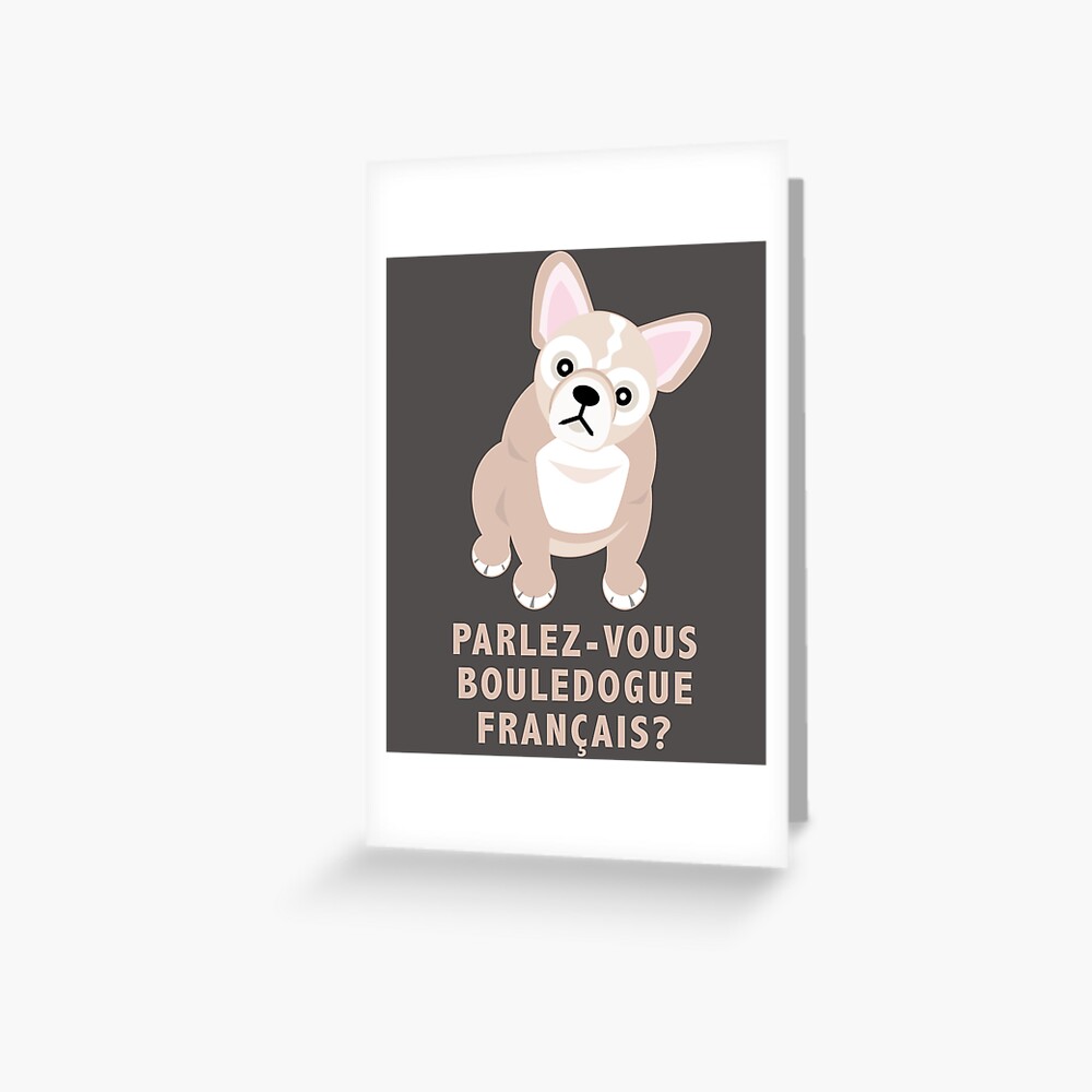 french bulldog speaking