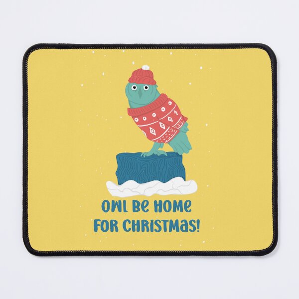 Item preview, Owl be home for Christmas - Owls Greetings collection - YGRB designed and sold by MaddaMom.