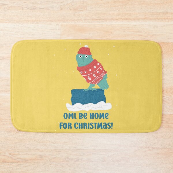 Item preview, Owl be home for Christmas - Owls Greetings collection - YGRB designed and sold by MaddaMom.