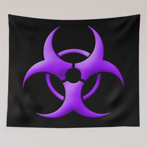 Item preview, New Biohazard Symbol (Purple) designed and sold by Gilberticus.