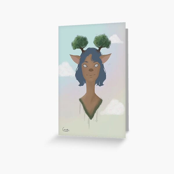 Item preview, Floating Deer island - original piece  designed and sold by Carmella002.