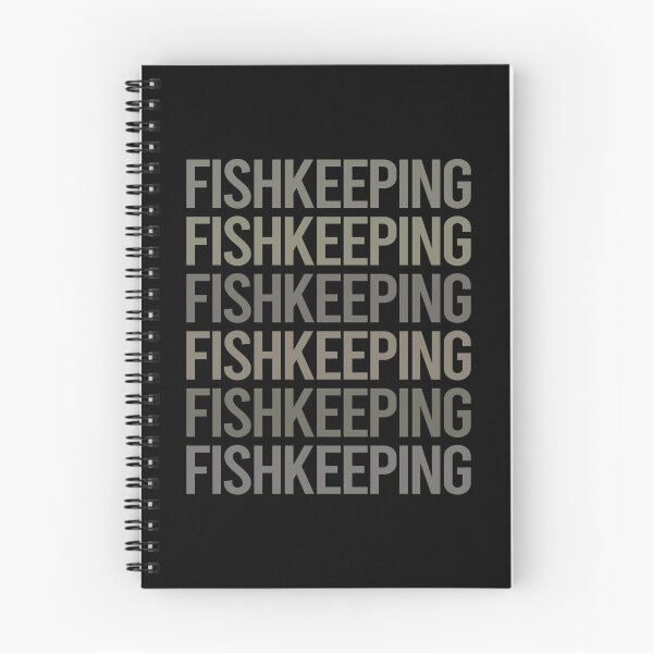 Item preview, Gray Text Art Fishkeeping Fishkeeper Fish Keeping designed and sold by TartSpiderWeb.
