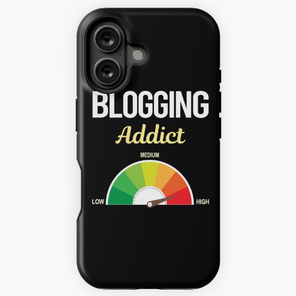 Vista previa del artículo con la obra «Adicto a los blogs Blog Blogger», diseñado y vendido por FrankVitgenos0.